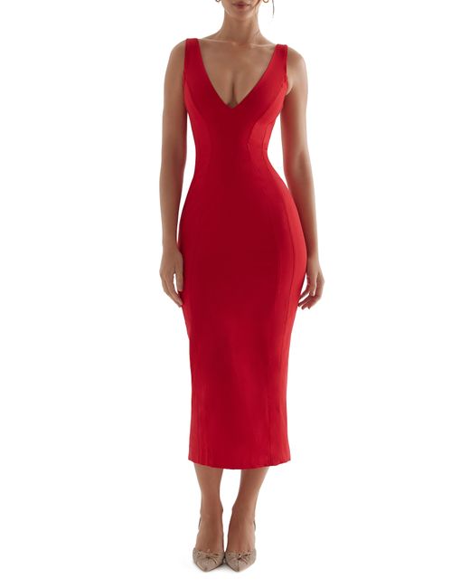 House Of Cb Cece Body-con Cocktail Dress in Red | Lyst
