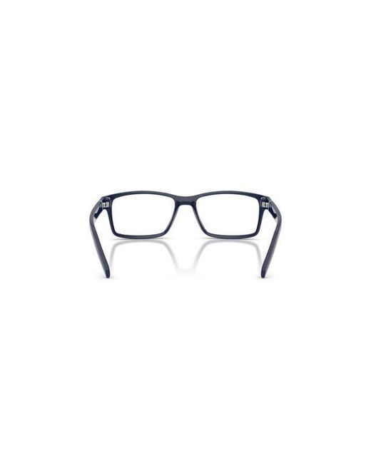 Arnette Blue 54Mm Rectangle Optical Glasses for men