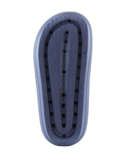 Flexus by Spring Step Blue Bubbles Waterproof Slide Sandal