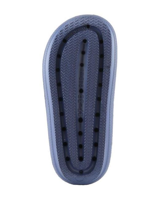 Flexus by Spring Step Blue Bubbles Waterproof Slide Sandal
