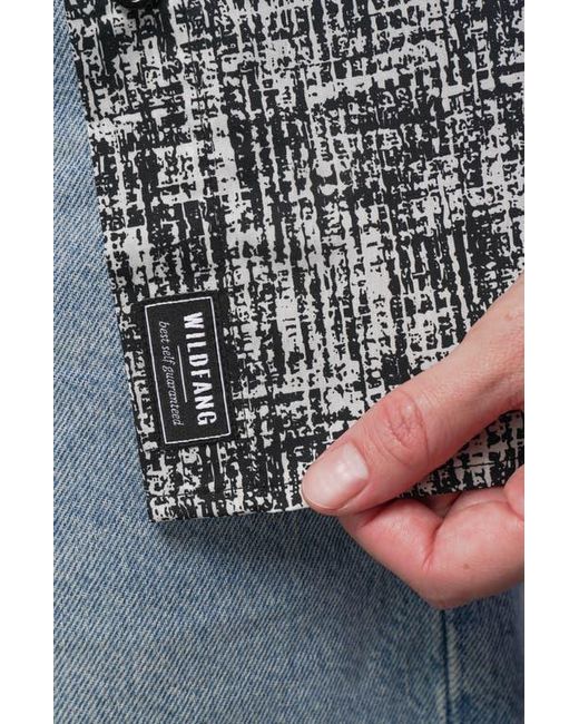 WILDFANG Black The Essential Button Up