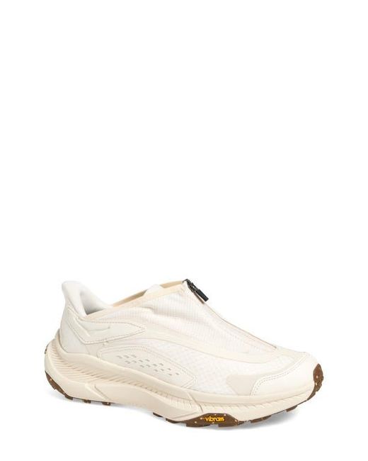 Hoka One One Project Transport Zip Sneaker in White | Lyst