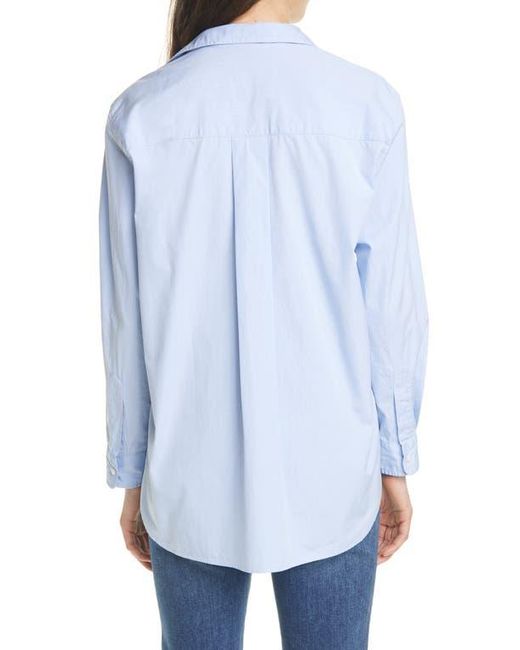Frank & Eileen White Solid Button-Up Shirt