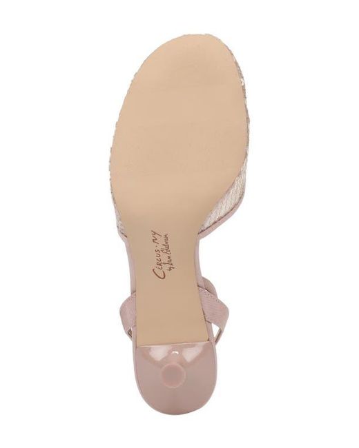 Circus by Sam Edelman Pink Rosetta Ankle Strap Pump