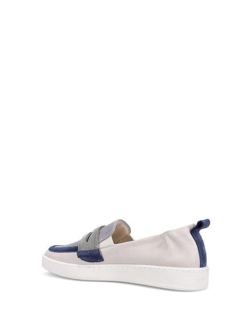 Ron White Blue Orlean Loafer