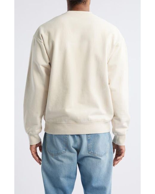 ICECREAM White Fast Oversize Crewneck Sweatshirt for men