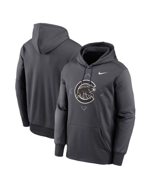 Nike Therma Team (MLB Chicago Cubs) Women's Pullover Hoodie.