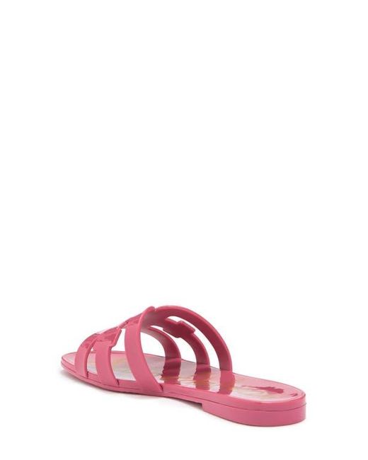 Sam Edelman Pink Bay Jelly Slide Sandal
