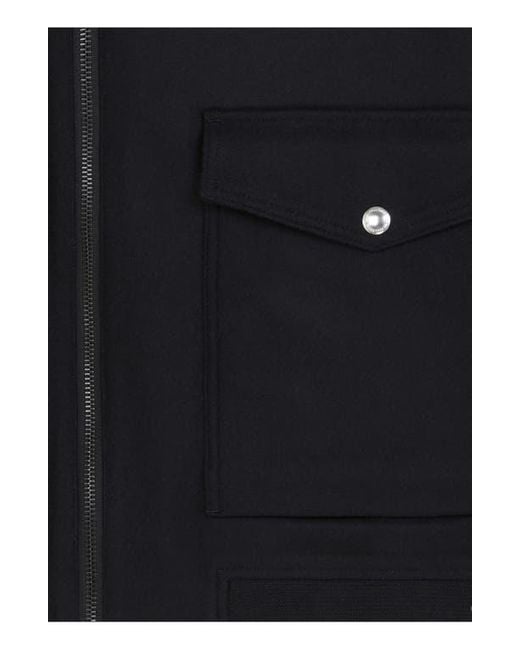 Paul Smith Black Wool Blend Jacket for men