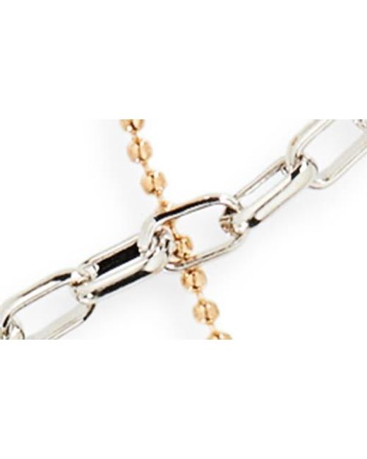 BP. White Set Of 5 Bracelets