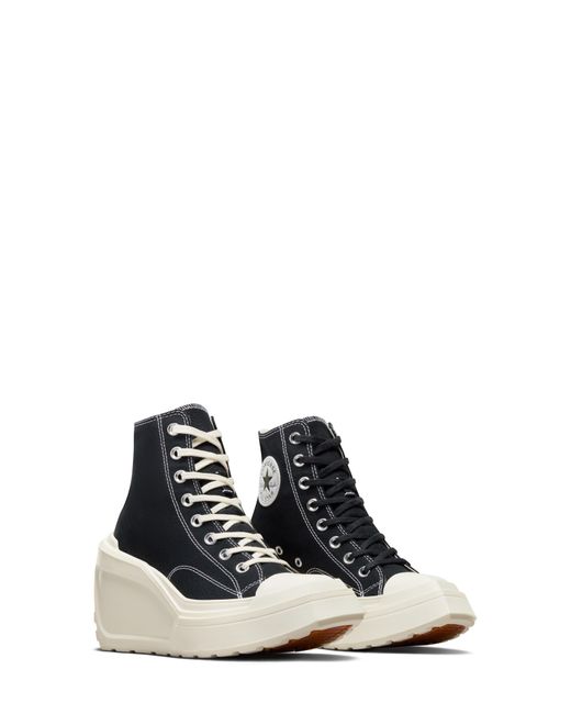 Converse White Chuck 70 De Luxe High Top Wedge Sneaker