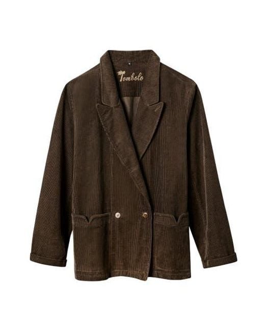 Tombolo Brown Easy-Going Jacket