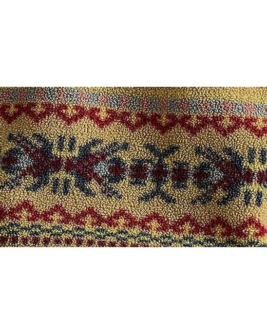 Polo Ralph Lauren Gray Fair Isle Fleece Pullover for men