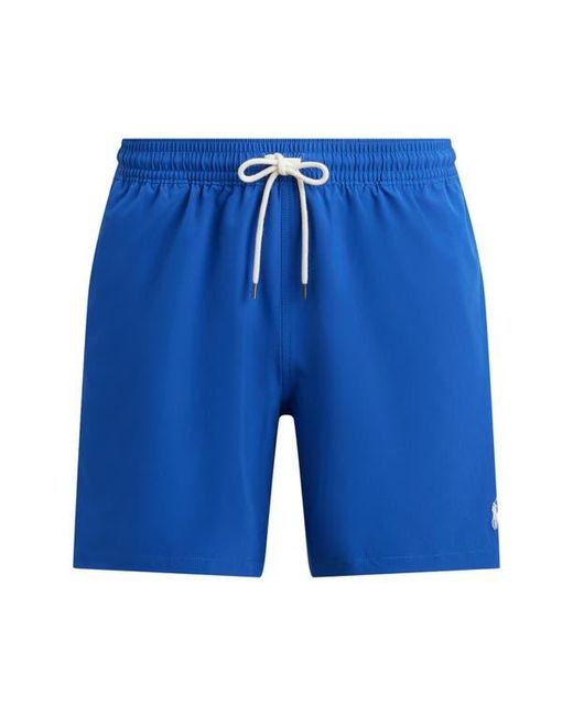 Polo Ralph Lauren Blue Traveler Swim Trunks for men
