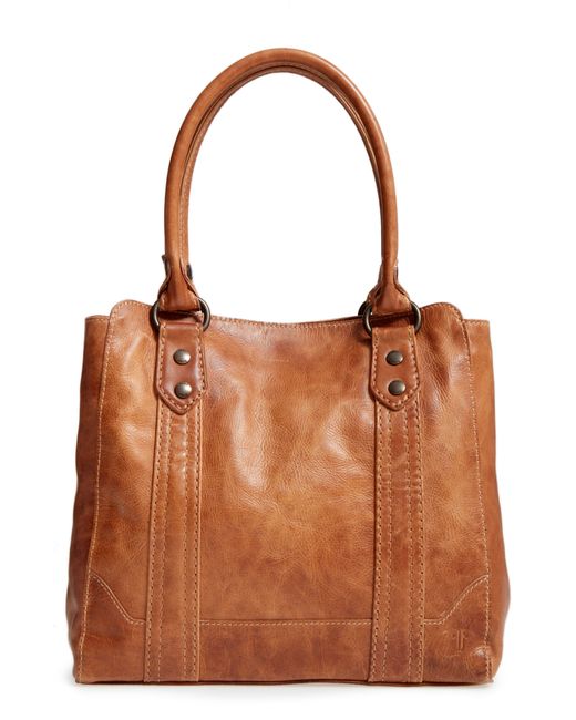 Frye Brown Melissa Tote