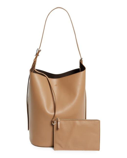 Proenza Schouler Brown Brant Leather Bucket Bag