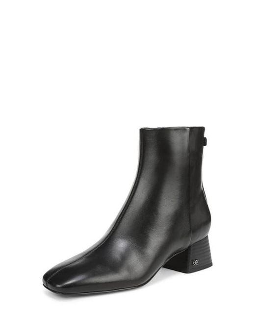 Sam Edelman Black Paige Square Toe Bootie