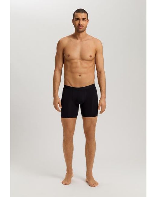 Hanro Blue Micro Touch Long Boxer Brief for men