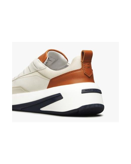 Wolf & Shepherd White Supercrossover Trainer Sneaker for men