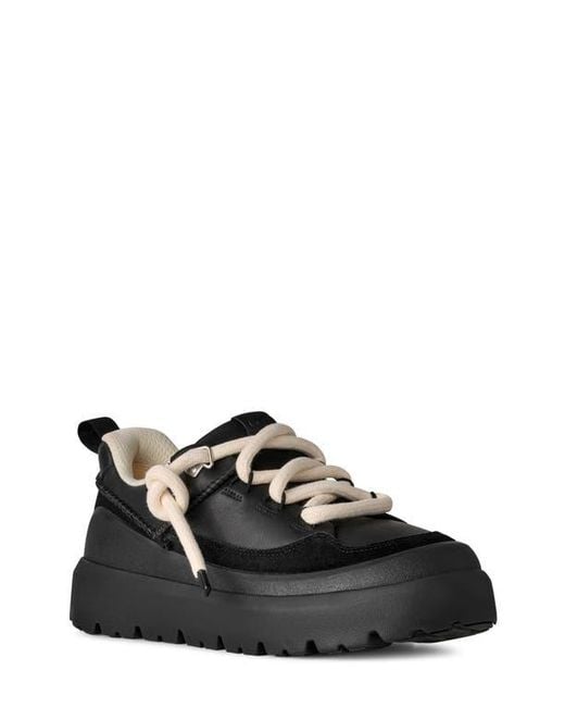Ugg Black Heritage Utility Sneaker for men