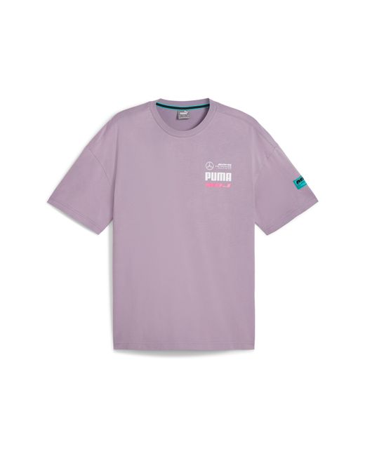PUMA Purple Mad Dog Jones X Mercedes-amg F1 Cotton Graphic T-shirt for men