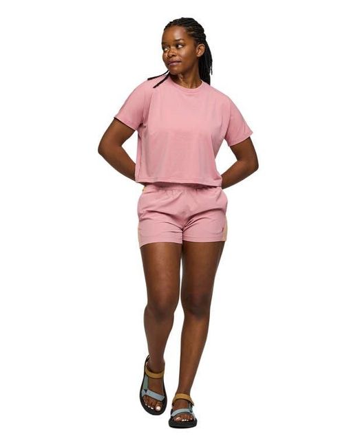 COTOPAXI Pink Empaca Boxy T-Shirt