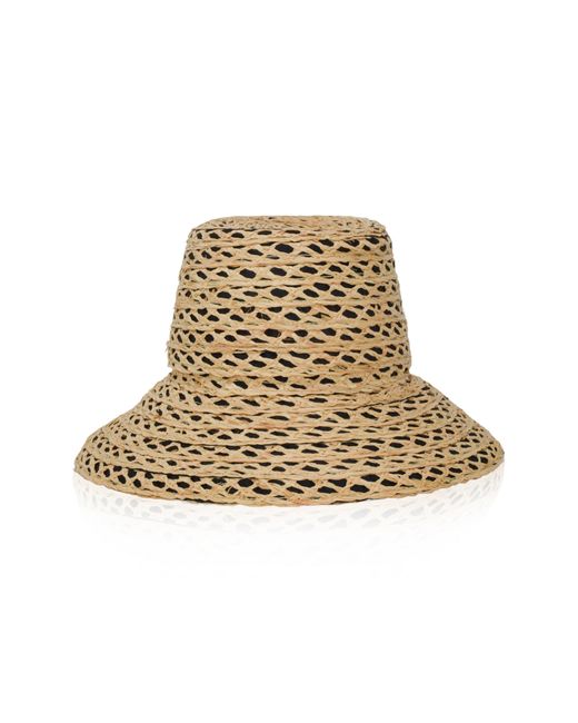 Gigi Burris Millinery Natural Ida Packable Bucket Hat
