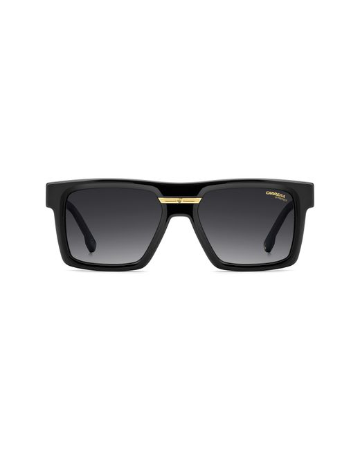 Carrera Black Victory 55Mm Gradient Rectangular Sunglasses for men