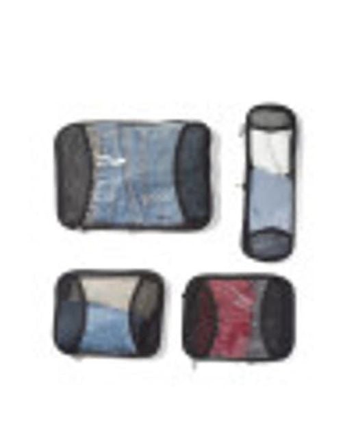 Baggallini Gray Compression Packing Cube 4 Piece Set