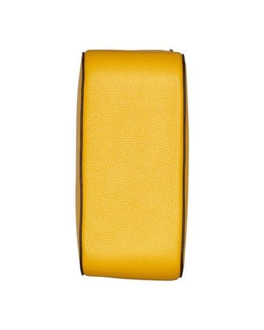 Karl Lagerfeld Yellow Simone Camera Crossbody