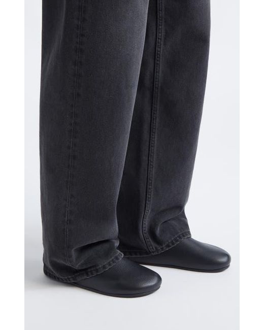 The Row Black Hudson Mule