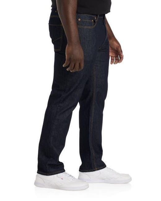 True Nation by DXL Blue Big & Tall Athletic-Fit Stretch Jeans for men