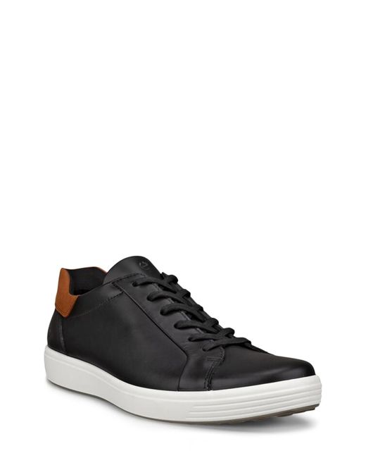 Ecco Black Soft 7 Sneaker for men