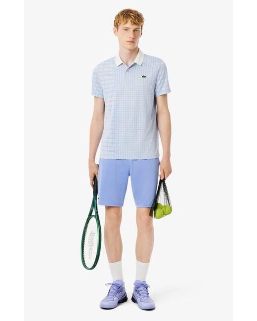 Lacoste Blue Drawstring Jersey Shorts for men