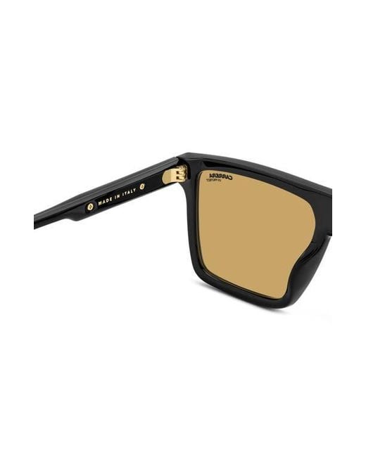 Carrera Green Victory 58Mm Rectangular Flat Top Sunglasses for men