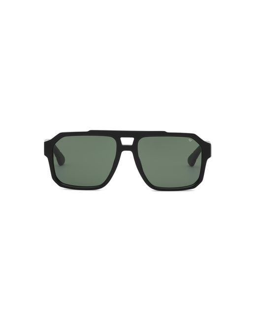 Philipp Plein Green Sunglasses for men