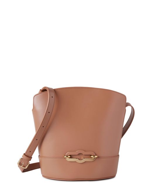 Mulberry Brown Pimlico Super Lux Calfskin Leather Bucket Bag