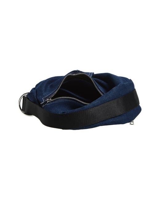 Simone Rocha Mini Bow Sateen Sling Bag in Blue | Lyst