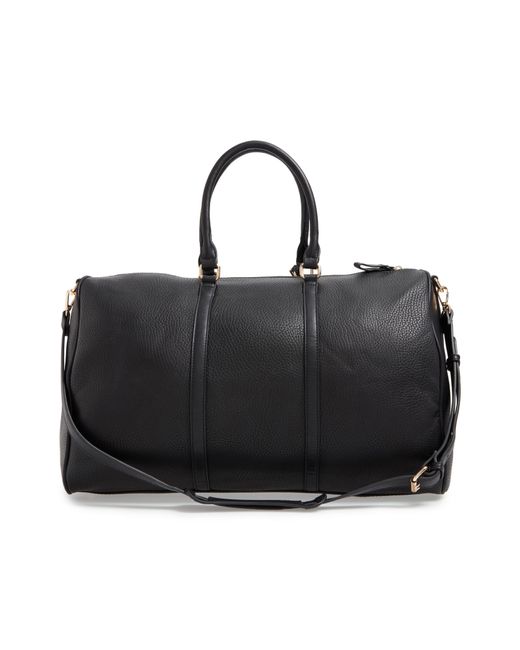 lacie faux leather duffle bag sole society