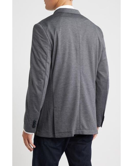 Johnston & Murphy Gray Xc4 Cool Degree Heathered Sport Coat for men