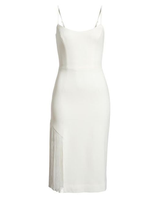 Dress the Population White Rory Midi Dress