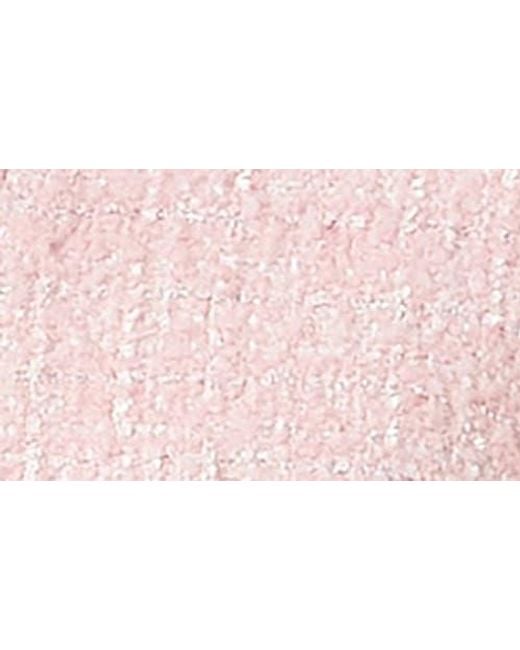 Endless Rose Pink Metallic Tweed Jacket