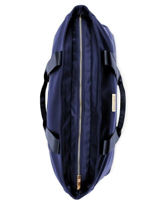 Badgley Mischka Uncomplicated Nylon Weekender Duffel Bag in Blue | Lyst