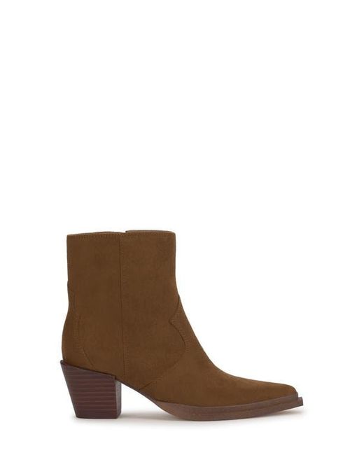 Jessica Simpson Brown Helvona Pointed Toe Bootie