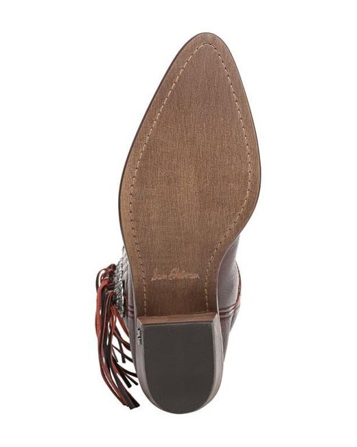 Sam Edelman Brown Rhett Western Boot