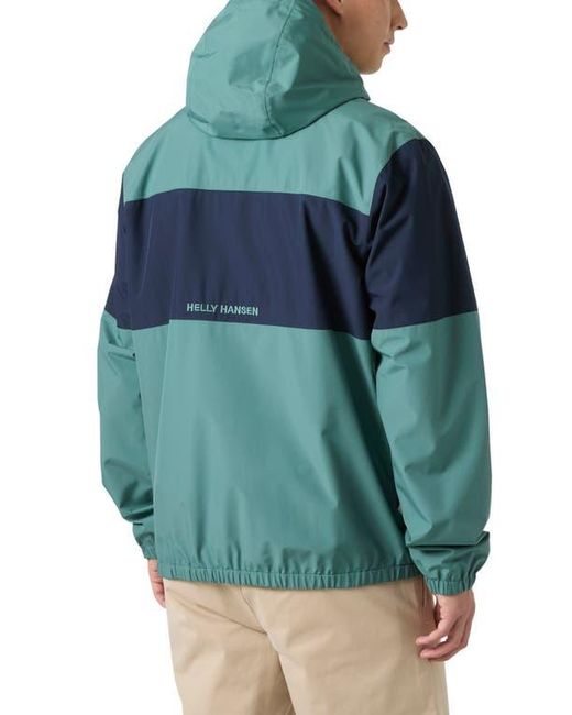 Helly Hansen Blue Koster Waterproof Rain Jacket for men