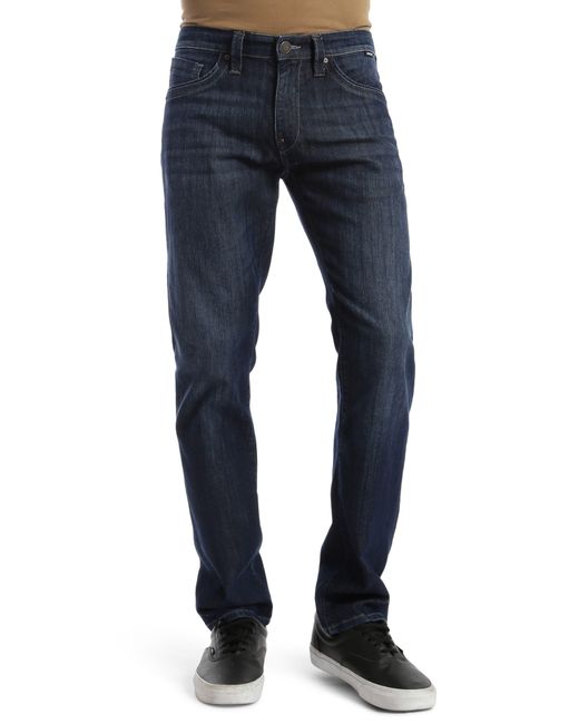 Mavi Blue Zach Straight Fit Jeans for men