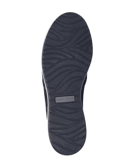 Josef Seibel Blue Caren Slip-On Sneaker