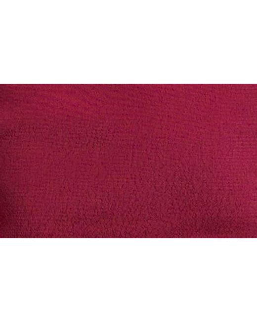 Free People Red True To You Sleeveless Tie Neck Top