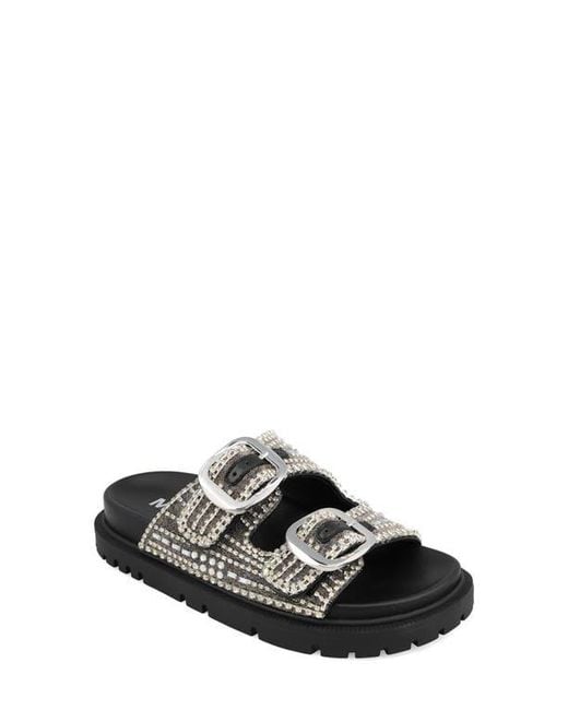 MIA Black Thora Slide Sandal